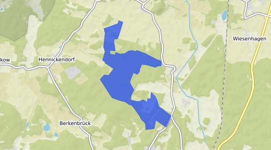 Bodenrichtwertkarte Nuthe Urstromtal Woltersdorf